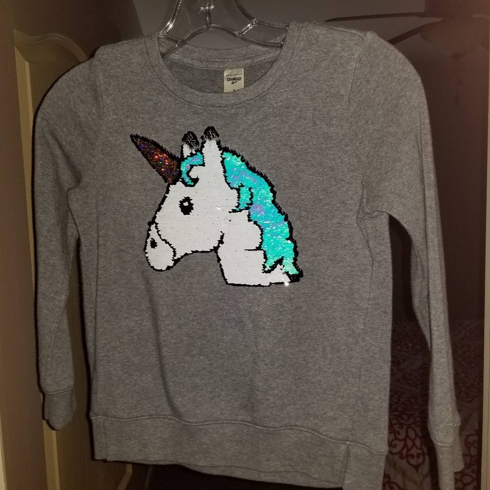 Girl's Unicorn Sweater size 8